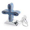 Star 4 Port USB 2.0 Mini Hub (Blue)