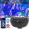 Star Galaxy Projector Light Auto-Off Timer Ocean Wave Projector Party Wedding Gift Multi Color miniinthebox