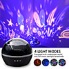 Star Porjection Colorful Rotating Night Light Projector Spin Starry Sky Star Master Children Kids Baby Sleep Romantic LED USB Star Lamp Chirstmas Gift