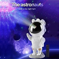 Star Projector Galaxy Night Light Astronaut Starry Nebula Ceiling LED Lamp with Timer and Remote Gift for Kids Adults for Bedroom Christmas Birthdays Valentine