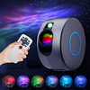 Star Projector Laser Galaxy Starry Sky Projector LED Night Light with Remote Night Star Projector with 15 Mode Lighting Shows for For Bedroom and Party Decoration miniinthebox