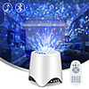 Star Projector Night Light Bluetooth Music Speaker 14 Lighting Model Adjustable Lightness with Remote Control Starry Ocean Wave Projector for Kids Bedroom Birthday Party Gifts Decor