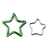 Star-Shaped Aluminum Carabiner (Color Assorted)