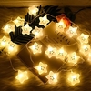 Star Smiley Fairy Tale String Lights 1.5M 10LEDs 3M 20LEDs Battery Powered Christmas Birthday Party Children