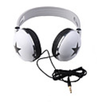 Star Style Headphones (White)