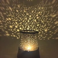Starry Night Projector Light Staycation Star Light LED Lighting Star Galaxy Plastic Decorative Creative Gift