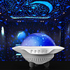 Starry sky projectionBluetooth Version UFO Star Projector Lamp Sleep Night Lights Rotating Lamp