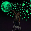 Stars Wall Stickers Luminous Wall Stickers Decorative Wall Stickers,  PVC Home Decoration Wall Decal Wall Decoration 3pcs / 100pcs