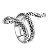 Statement Ring Sculpture Silver Alloy Snake Animal Vintage Punk Trendy 1pc 7 8 9 10 / Men