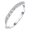Statement Ring Silver Alloy 5 6 7 8 / Women