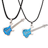 Steel Guitar Couple Hero Necklace