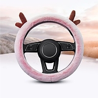Steering Wheel Cover Style Imitation Leather Carbon Fiber Universal D Shape Car Steering Wheel Protector Anti-Slip Soft Interior Accessories for Women Men fit Car SUV etc 15 inch four Seasons miniinthebox