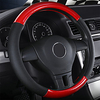 Steering Wheel Cover Style Imitation Leather Universal Car Steering Wheel Protector Anti-Slip Soft Interior Accessories for Women Men fit Car SUV etc 15 inch four Seasons 1PCS miniinthebox