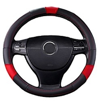Steering Wheel Cover Style Imitation Leather Universal Car Steering Wheel Protector Anti-Slip Soft Interior Accessories for Women Men fit Car SUV etc 15 inch four Seasons miniinthebox