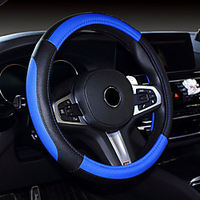 Steering Wheel Cover Style Imitation Leather Universal Car Steering Wheel Protector Anti-Slip Soft Interior Accessories for Women Men fit Car SUV etc 15 inch four Seasons 1PCS miniinthebox