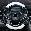 Steering Wheel Covers PU Leather White / Black / Purple For universal Universal All years miniinthebox