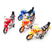 Stem Winding up Running Lifelike Motorcycle(Random Color)