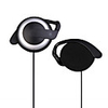 Stereo Clip-On Earphones (Black)