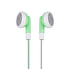 Stereo Earphones for iPhone (Green)
