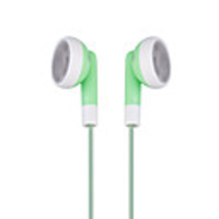 Stereo Earphones for iPhone (Green)