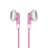 Stereo Earphones for iPhone (Pink)