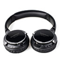 Stereo Headphone with Built-in MP3 Player and FM Radio (Black)