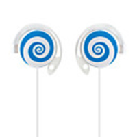 Stereo Hi-Fi Sound Lollipop Ear-Hook Earphones (Assorted Colors)