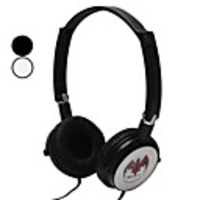 Stereo Music PC Headphone with Microphone (Assorted Colors)