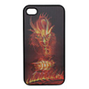 Stereoscopic Colorful Hard Back Case for iPhone 4
