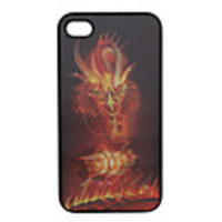 Stereoscopic Colorful Hard Back Case for iPhone 4