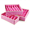 Storage Box Incorporating Three-piece Sets Of Underwear