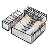 Storage Container Breathable Under Bed Storage Bags with Zippers and Handle Dividers clothes Storage Bin 1 pcs Gray Brown White miniinthebox