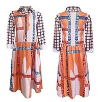 Stranger Things Eleven Cosplay Costume Vacation Dress Women