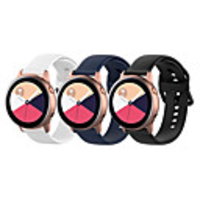 Strap For Samsung Galaxy Watch Active 2 40/44mm / Watch 3 41mm Gear Sport wrist bracelet Watchband 20mm Watch Strap Samsung Active band 3pcs