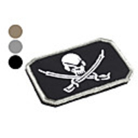 Street Culture Pirate Sign Pattern Velcro (Assorted Colors)
