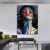 Street Graffiti Wall Art Canvas Prints Abstract Pop Art Girls Watercolor Canvas Paintings On The Wall Pictures For Home Decor miniinthebox