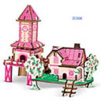 Stress Reliever Creative Geometric Pattern Wooden For Child