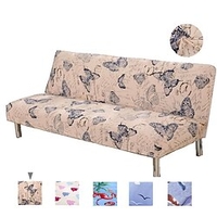 Stretch Futon Cover Sofa Slipcover Elastic Couch Armless Cartoon High Elasticity Four Seasons Universal Super Soft Fabric miniinthebox