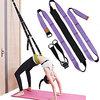 Stretch Out Strap Stretch and Resistance Exercise Band Yoga Strap Sports Poly / Cotton Cotton Yoga Fitness Pilates Durable Adjustable D-Ring Buckle Stretching Improve Flexibility For Women