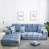 Stretch Slipcover Sofa Cover Couch Cover Bird Printed Sofa Cover Stretch Couch Cover Sofa Slipcovers for 1~4 Cushion Couch with One Free Pillow Case