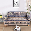 Stretch Slipcover Sofa Cover Couch Cover Bohemia Style Sofa Cover Stretch Couch Cover Sofa Slipcovers for 1~4 Cushion Couch with One Free Pillow Case
