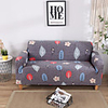 Stretch Slipcover Sofa Cover Couch Cover Colorful Leaf Printed Sofa Cover Stretch Couch Cover Sofa Slipcovers for 1~4 Cushion Couch with One Free Pillow Case