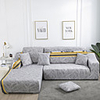 Stretch Slipcover Sofa Cover Couch Cover Leaf Printed Sofa Cover Stretch Couch Cover Sofa Slipcovers for 1~4 Cushion Couch with One Free Pillow Case