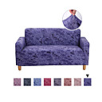 Stretch Slipcover Sofa Cover Couch Cover Splash Ink Print Solid Color Microfiber High Stretch Sofa Slipcover ndash; Spandex Soft Fitted Sofa Couch Cover Washable Furniture Protector with Elastic Bott