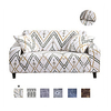 Stretch Sofa Cover Slipcover Elastic Sectional Couch Armchair Loveseat 4 or 3 seater L shape Geometric Striped High Elasticity Four Seasons Universal Super Soft Fabric miniinthebox