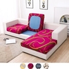 Stretch Sofa Seat Cushion Cover Slipcover Elastic Couch Armchair Loveseat 4 or 3 Seater Geometric Stripe High Elasticity Four Seasons Universal Super Soft Fabric Retro Hot Sale miniinthebox