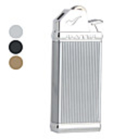 Stripe Pattern Metal Gas Lighter (Assorted Colors)