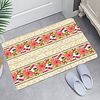 Striped lace Digital Printing Floor Mat Modern Bath Mats Nonwoven / Memory Foam Novelty Bathroom