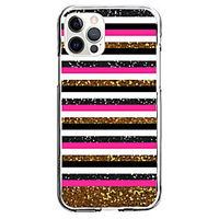Stripes Case For Apple iPhone 12 iPhone 11 iPhone 12 Pro Max Unique Design Protective Case Shockproof Back Cover TPU