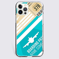 Stripes Letter Number Case For Apple iPhone 12 iPhone 11 iPhone 12 Pro Max Unique Design Protective Case Shockproof Back Cover TPU